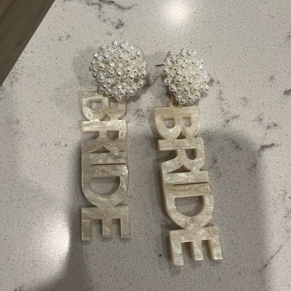 Bride earrings